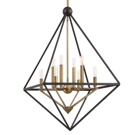Quoizel Louvre 8 Light 29" Wide Chandelier Western Bronze