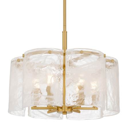 Quoizel Maisie 6 Light 18" Wide Pendant Brushed Gold