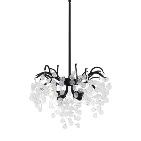 Quoizel Maple 4 Light 22" Wide Pendant Earth Black