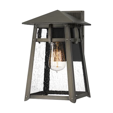 Quoizel Merle 12" Tall Outdoor Wall Sconce Burnished Bronze