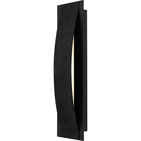 Quoizel Onyx 24" Tall LED Outdoor Wall Sconce Earth Black