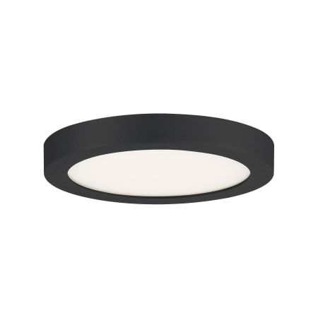 Quoizel Outskirts 8" Wide LED Flush Mount Ceiling Fixture Earth Black