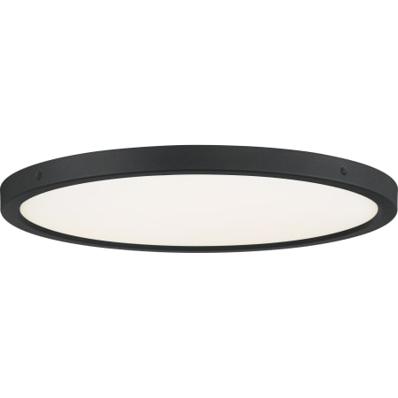 Quoizel Outskirts 20" Wide LED Flush Mount Ceiling Fixture Earth Black