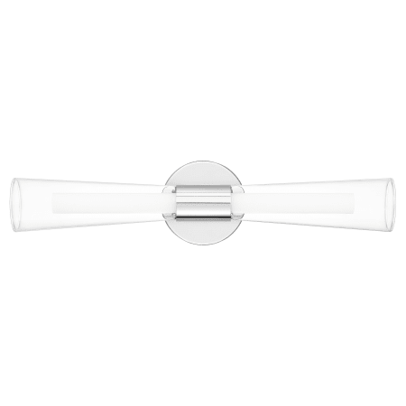 Quoizel Amara 5" Wide LED Bath Bar Polished Chrome