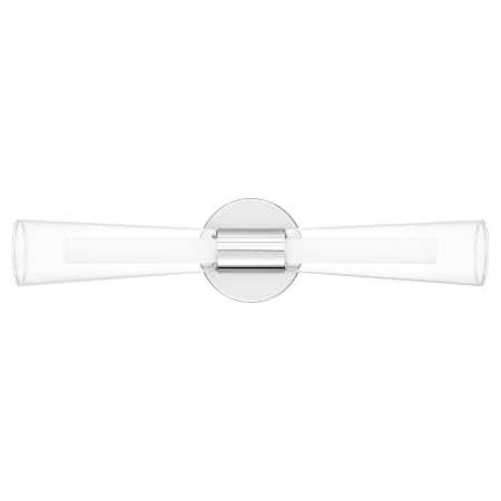 Quoizel Amara 5" Wide LED Bath Bar Polished Chrome
