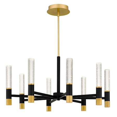 Quoizel Davies 32" Wide LED Chandelier Brushed Gold