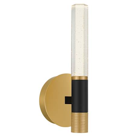 Quoizel Davies 13" Tall LED Wall Sconce Brushed Gold