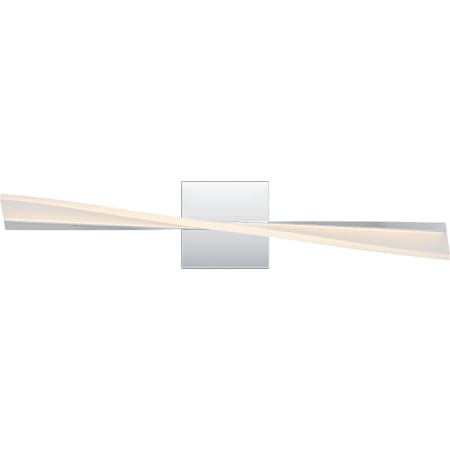 Quoizel Fox 24" Wide LED Bath Bar with Variable CCT Switch Polished Chrome