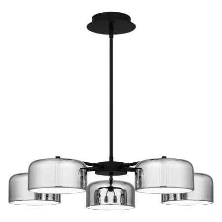 Quoizel Gabriel 32" Wide LED Chandelier Matte Black