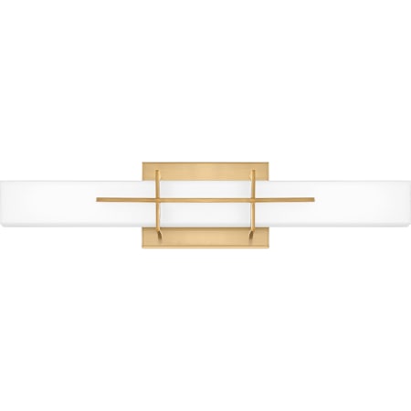 Quoizel Giselle 23" Wide LED Bath Bar Aged Brass