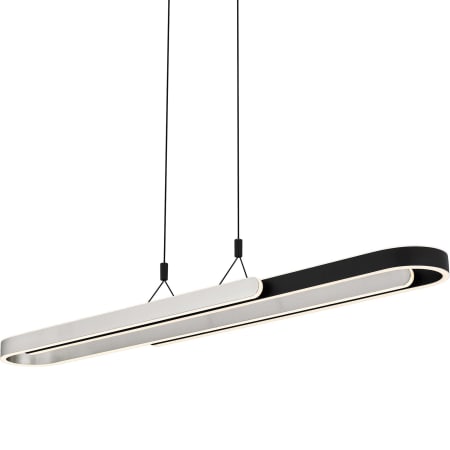 Quoizel Mira 42" Wide Linear Chandelier Matte Black