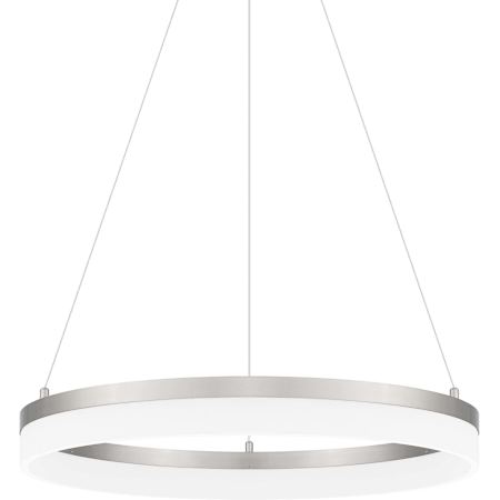 Quoizel Cohen 24" Wide LED Suspension Pendant Brushed Nickel