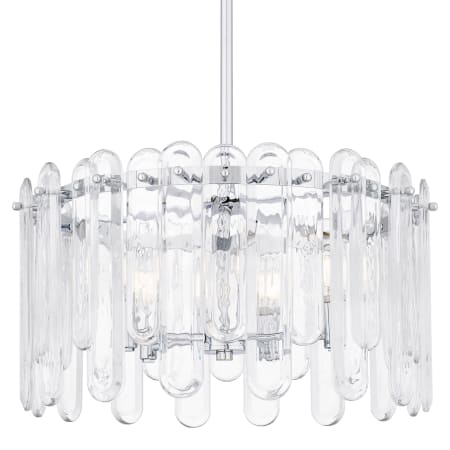 Quoizel Stiles 5 Light 21" Wide Pendant Polished Chrome