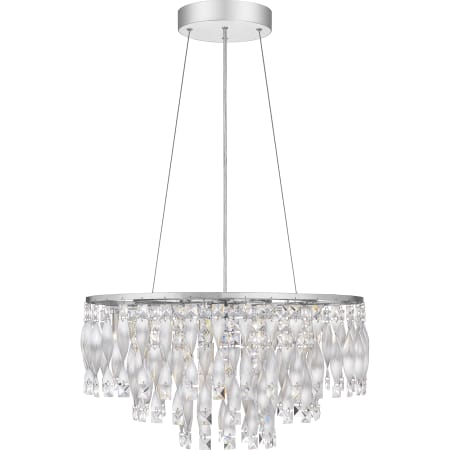 Quoizel Twinkle 6 Light 24" Wide Chandelier Polished Chrome