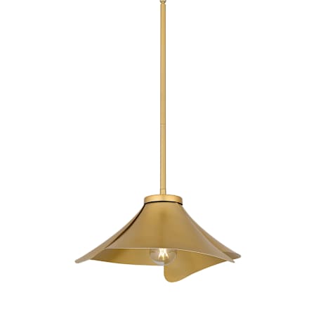 Quoizel Wisp 15" Wide Pendant Light Gold