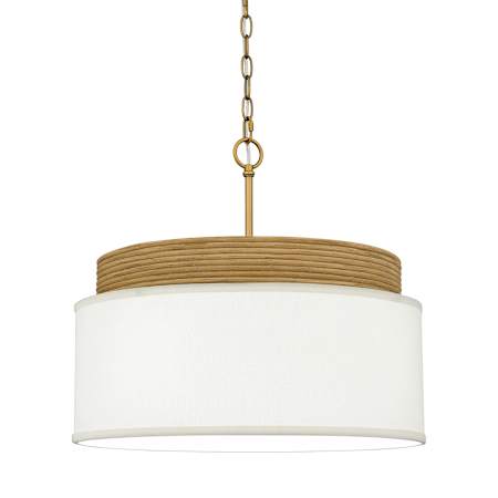 Quoizel Malia 4 Light 20" Wide Pendant Brushed Gold