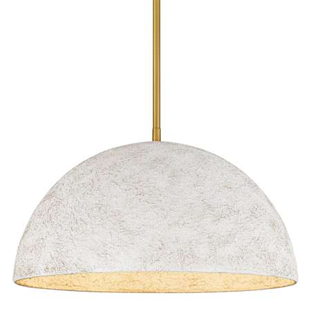 Quoizel Portia 3 Light 18" Wide Pendant Brushed Gold