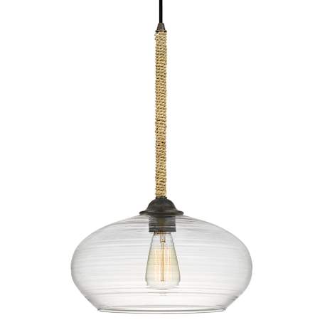 Quoizel Merino Single Light 13" Wide Pendant Tarnished Bronze