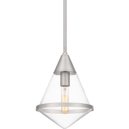 Quoizel Hidalgo 10" Wide Mini Pendant Brushed Nickel