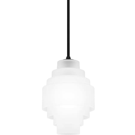 Quoizel Driscoll 10" Wide Pendant Matte Black