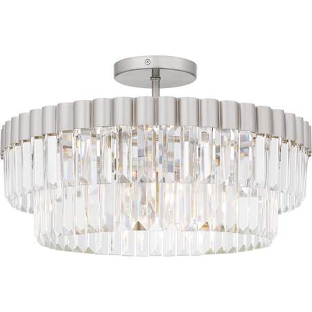 Quoizel Starlight 4 Light 19" Wide Semi-Flush Ceiling Fixture Brushed Nickel