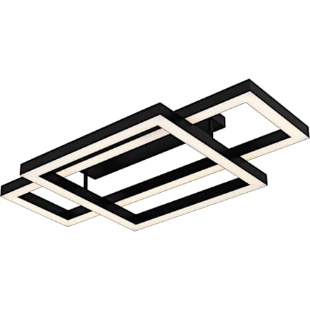 Quoizel Lawless 36" Wide LED Semi-Flush Ceiling Fixture Matte Black
