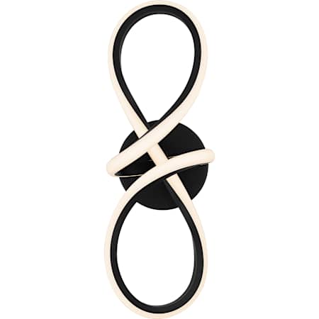 Quoizel Xena 16" Tall Wall Sconce Matte Black