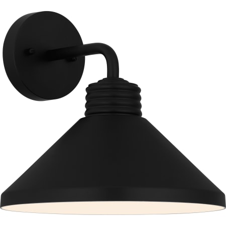 Quoizel Rencher 11" Tall Wall Sconce Matte Black