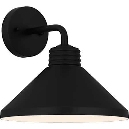 Quoizel Rencher 11" Tall Wall Sconce Matte Black