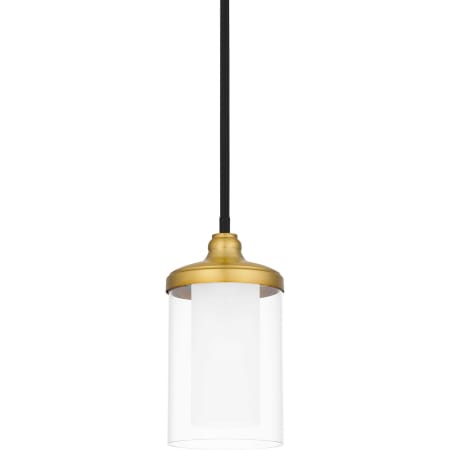 Quoizel 6" Wide Mini Pendant Matte Black
