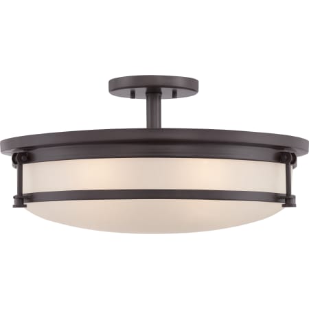 Quoizel Sailor 5 Light Semi-Flush Ceiling Fixture Western Bronze