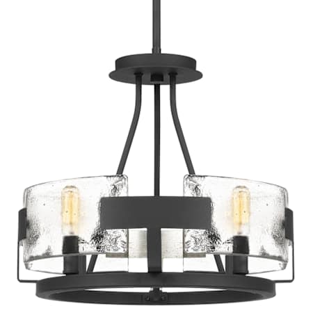 Quoizel Stratum 4 Light 16" Wide Pendant / Semi-Flush Ceiling Fixture Royal Ebony