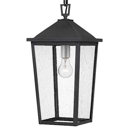 Quoizel Stoneleigh 9" Wide Mini Pendant Mottled Black