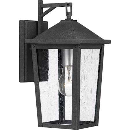 Quoizel Stoneleigh 13" Tall Outdoor Wall Sconce Mottled Black