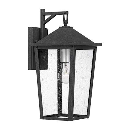 Quoizel Stoneleigh 17" Tall Outdoor Wall Sconce Mottled Black