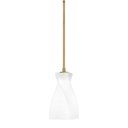 Quoizel Stetson 6" Wide Mini Pendant Brushed Gold