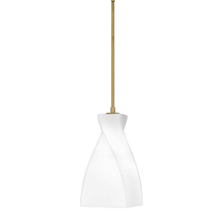 Quoizel Stetson 8" Wide Mini Pendant Brushed Gold
