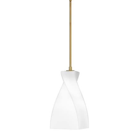 Quoizel Stetson 8" Wide Mini Pendant Brushed Gold