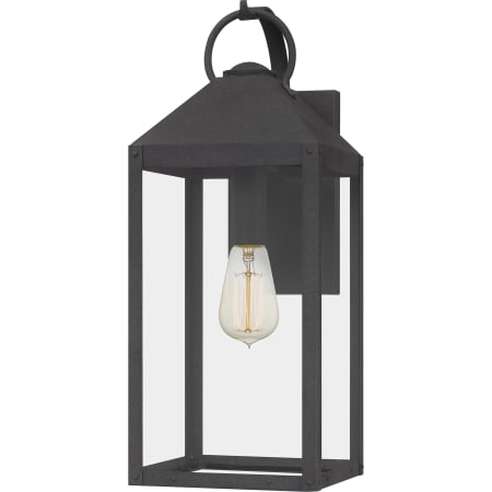 Quoizel Thorpe 20" Tall Outdoor Wall Sconce Mottled Black
