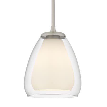 Quoizel Vivienne 9" Wide Mini Pendant Brushed Nickel