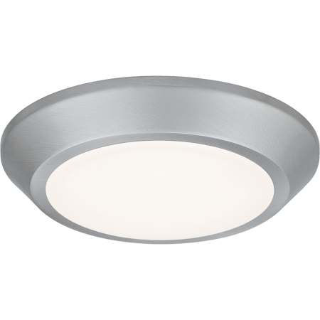 Quoizel Verge 6" Wide LED Flush Mount Ceiling Fixture Brushed Nickel