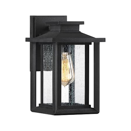 Quoizel Wakefield 11" Tall Outdoor Wall Sconce Earth Black
