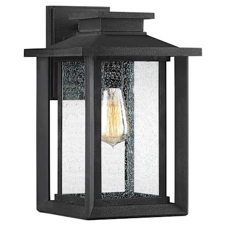 Quoizel Wakefield 14" Tall Outdoor Wall Sconce Earth Black