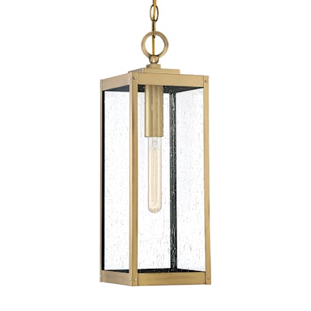 Quoizel Westover 7" Wide Mini Pendant Antique Brass