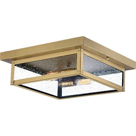 Quoizel Westover 12" Wide Flush Mount Ceiling Fixture Antique Brass