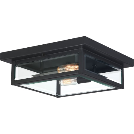 Quoizel Westover 12" Wide Flush Mount Ceiling Fixture Earth Black