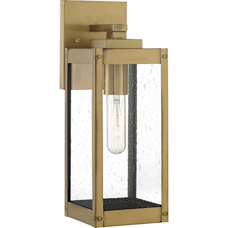 Quoizel Westover 14" Tall Outdoor Wall Sconce Antique Brass