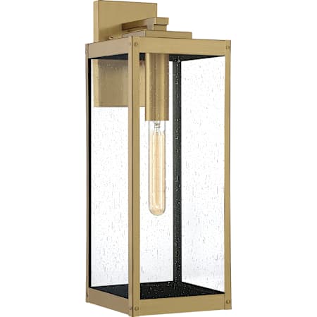 Quoizel Westover 20" Tall Outdoor Wall Sconce Antique Brass