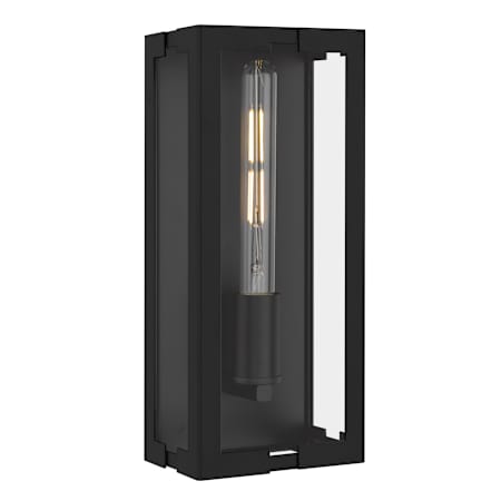 Quoizel Young 14" Tall Outdoor Wall Sconce Matte Black