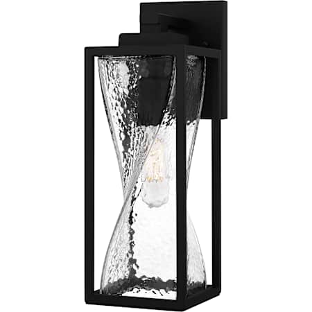 Quoizel Zarah 15" Tall Outdoor Wall Sconce Matte Black
